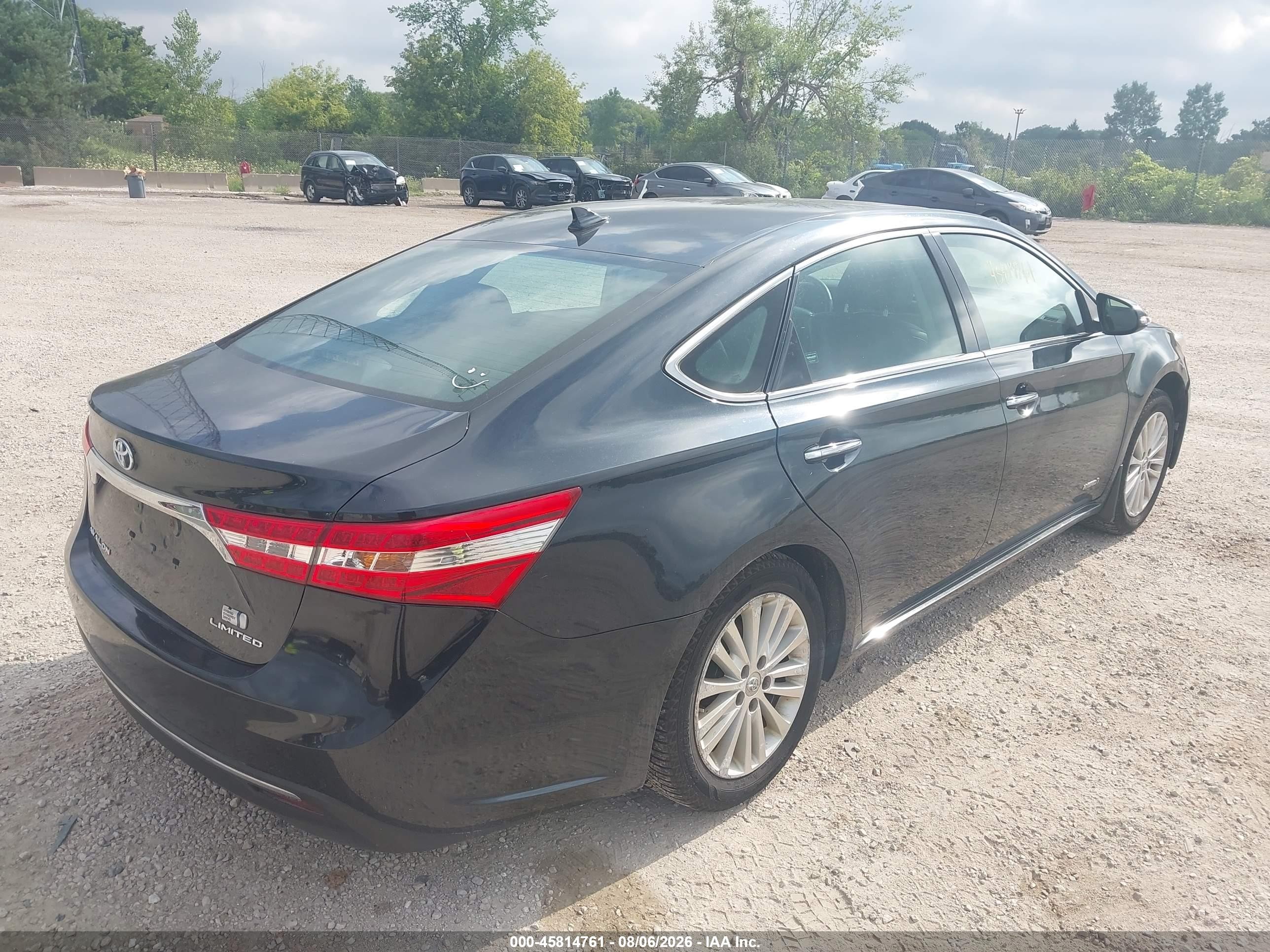 2015 Toyota Avalon Hybrid Limited Dark Blue vin: 4T1BD1EB9FU045268