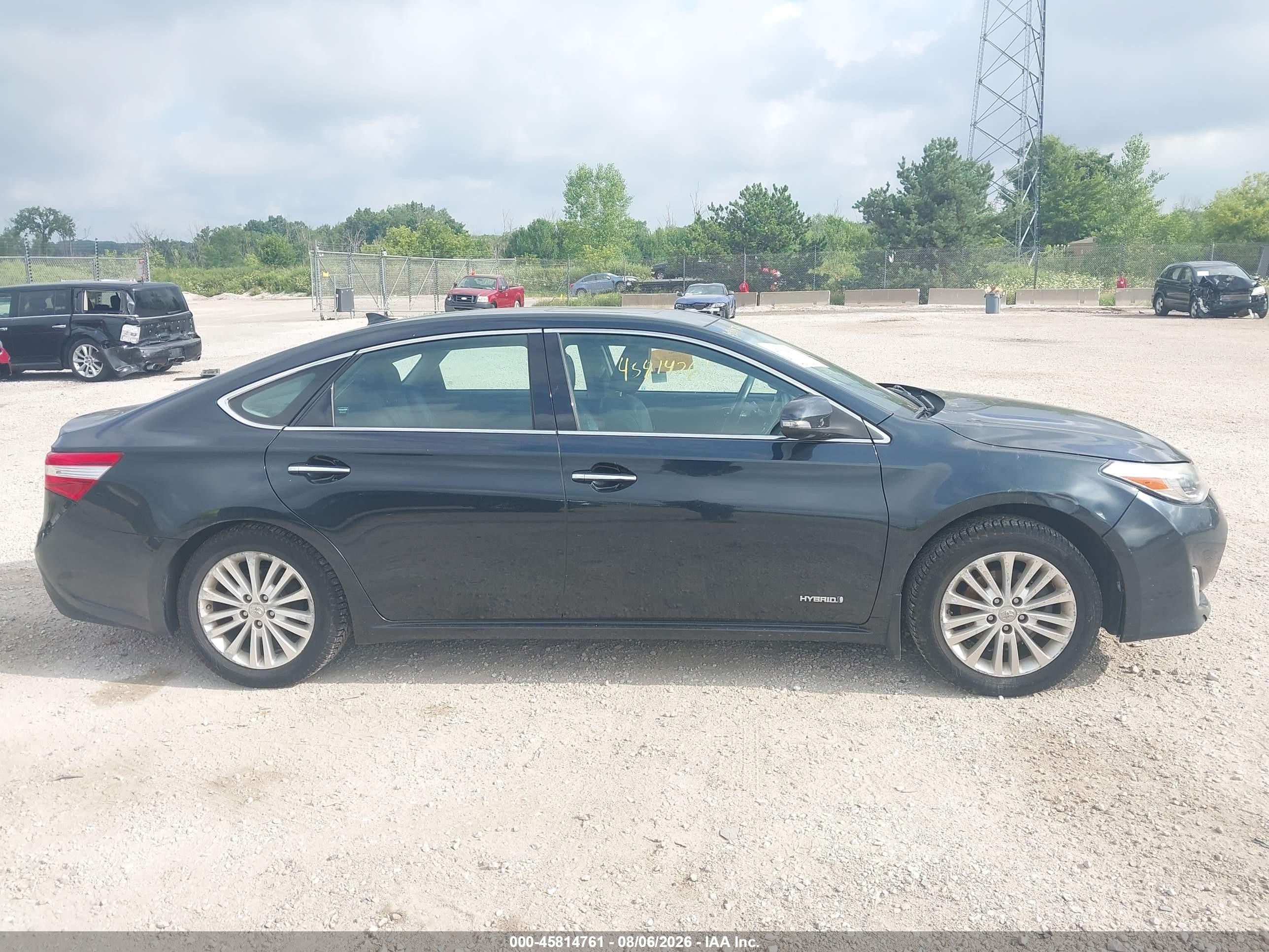 2015 Toyota Avalon Hybrid Limited Dark Blue vin: 4T1BD1EB9FU045268