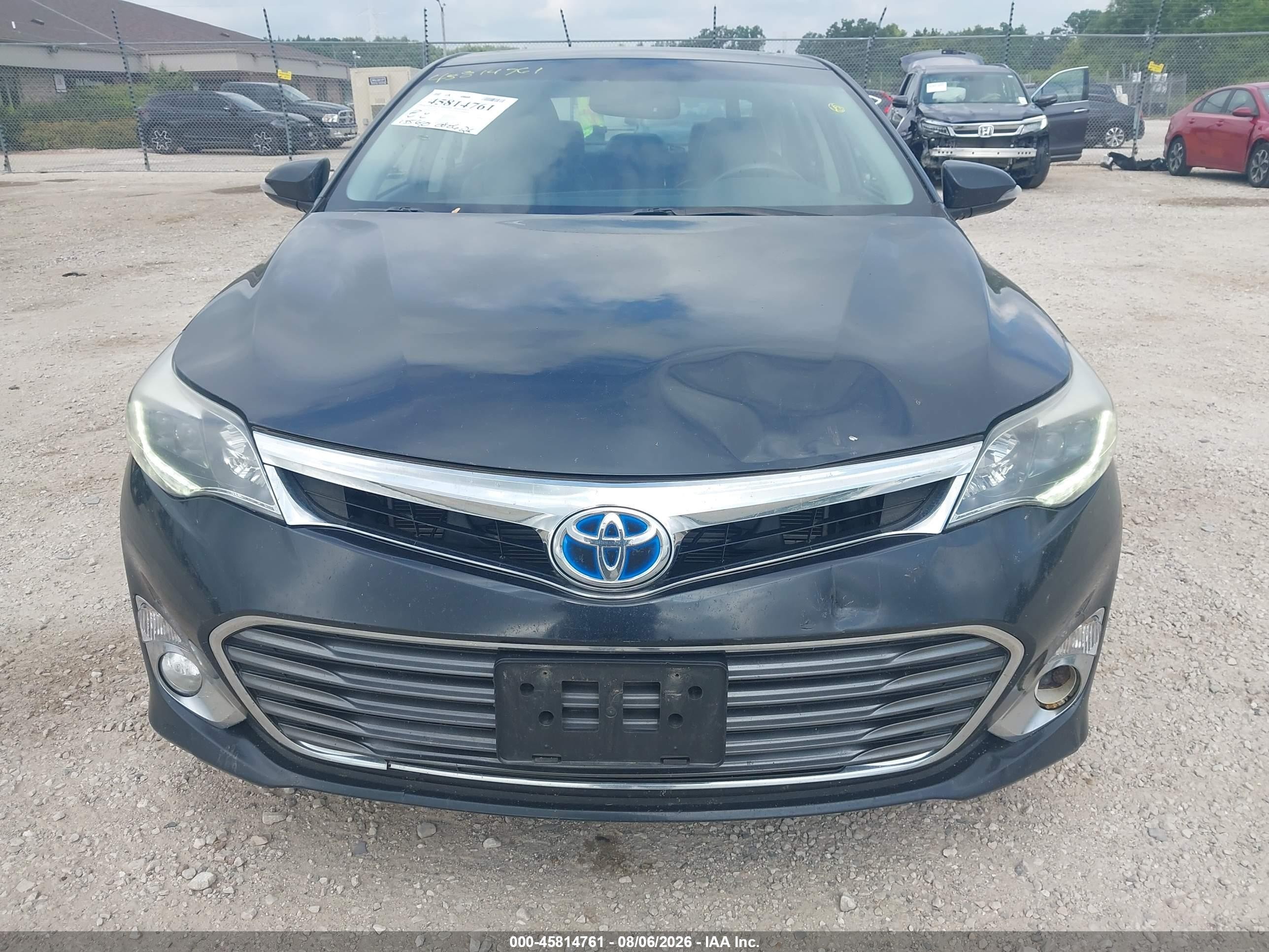 2015 Toyota Avalon Hybrid Limited Dark Blue vin: 4T1BD1EB9FU045268