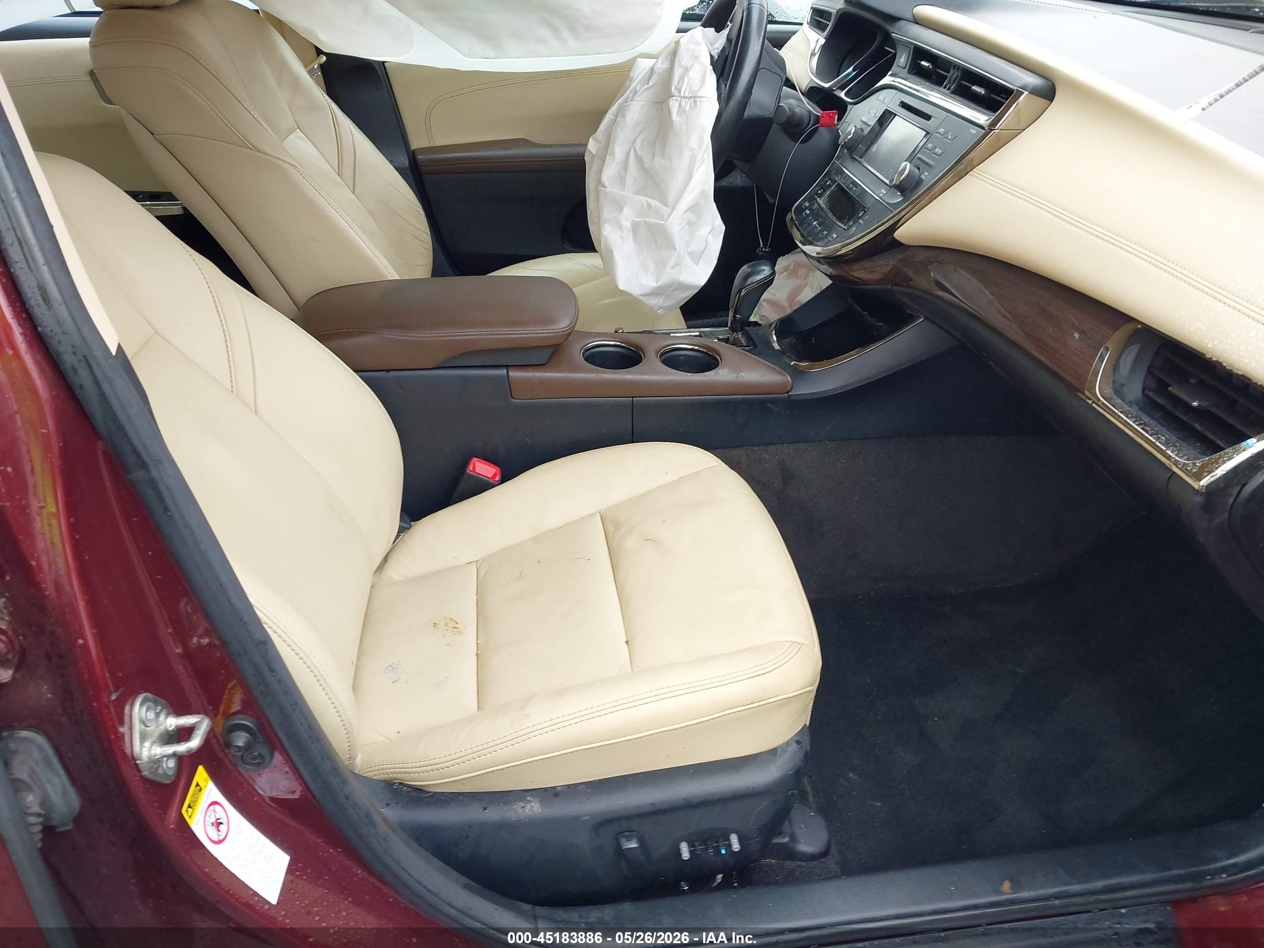 2013 Toyota Avalon Hybrid Xle Touring Maroon vin: 4T1BD1EBXDU002507