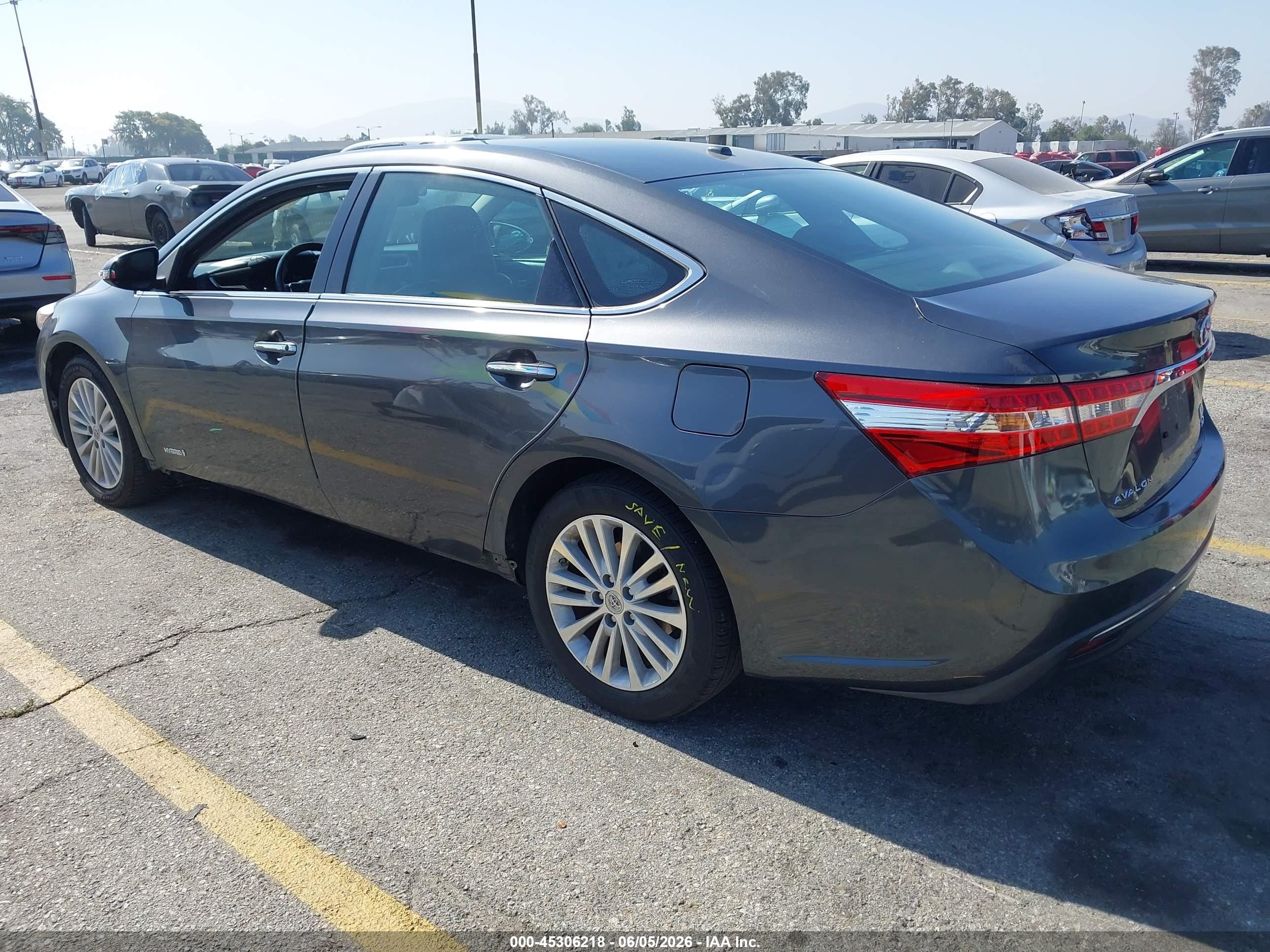 2013 Toyota Avalon Hybrid Xle Touring Серый vin: 4T1BD1EBXDU003365