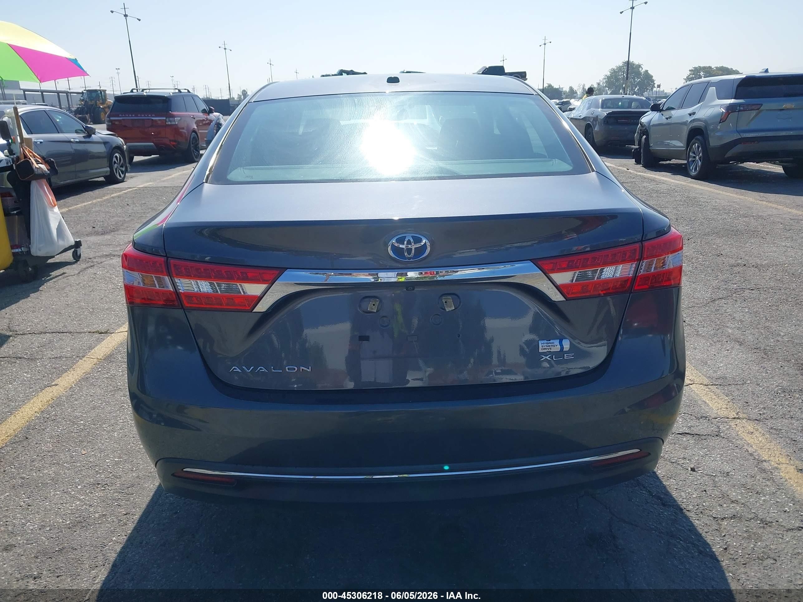 2013 Toyota Avalon Hybrid Xle Touring Серый vin: 4T1BD1EBXDU003365
