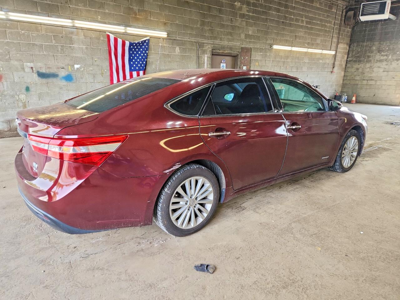 2013 Toyota Avalon Hybrid Xle Premium Burgundy vin: 4T1BD1EBXDU006850