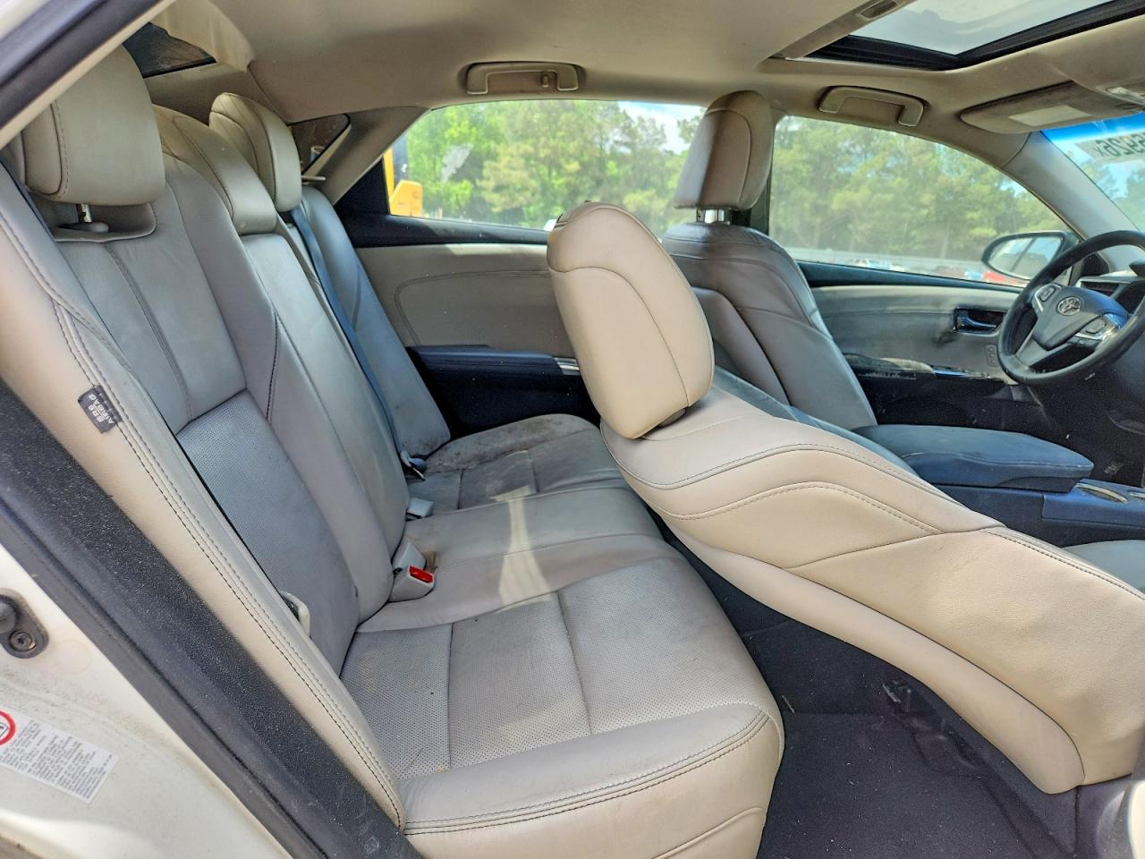 2013 Toyota Avalon White vin: 4T1BD1EBXDU008002