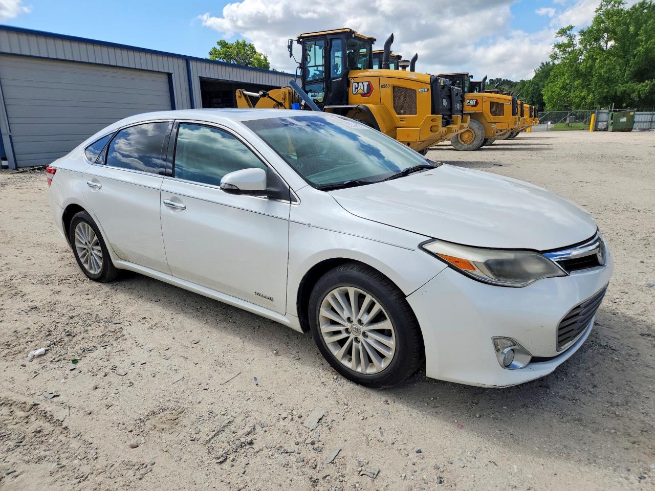 2013 Toyota Avalon White vin: 4T1BD1EBXDU008002