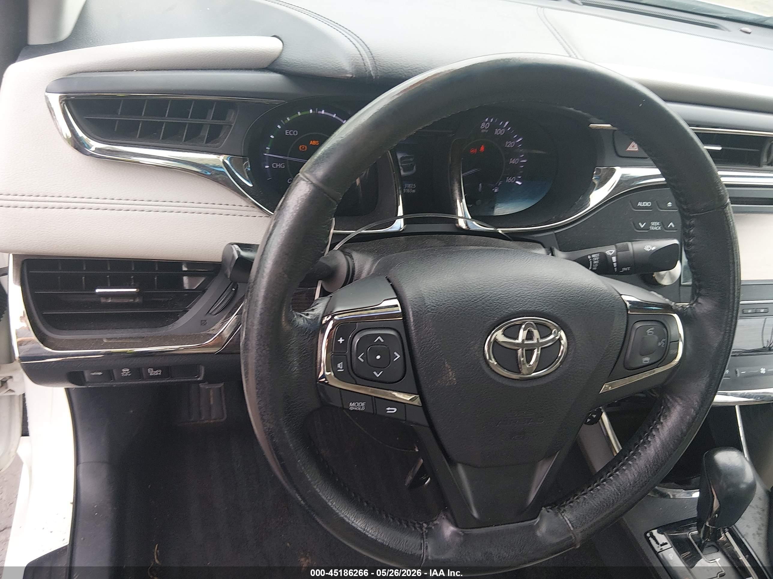 2013 Toyota Avalon Hybrid Xle Touring White vin: 4T1BD1EBXDU010106