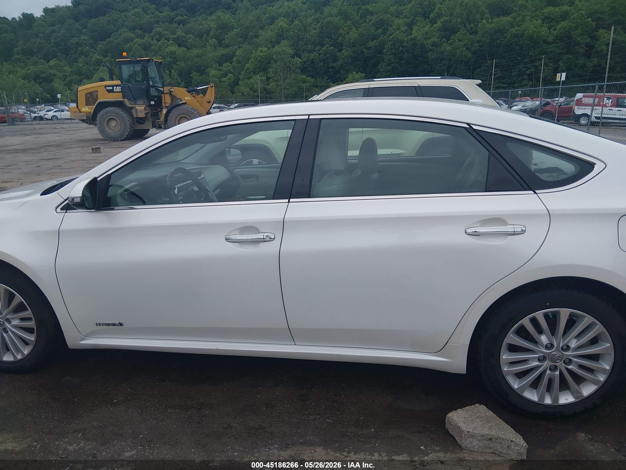 2013 Toyota Avalon Hybrid Xle Touring White vin: 4T1BD1EBXDU010106