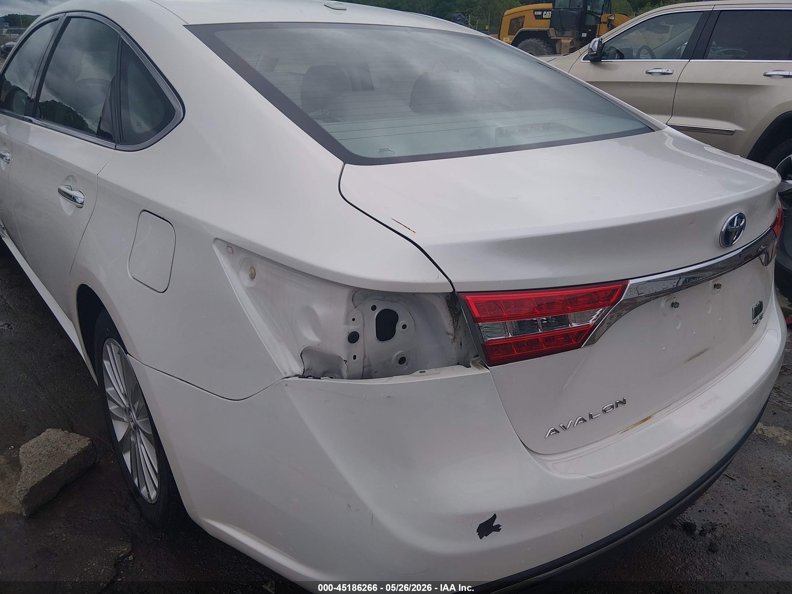 2013 Toyota Avalon Hybrid Xle Touring White vin: 4T1BD1EBXDU010106