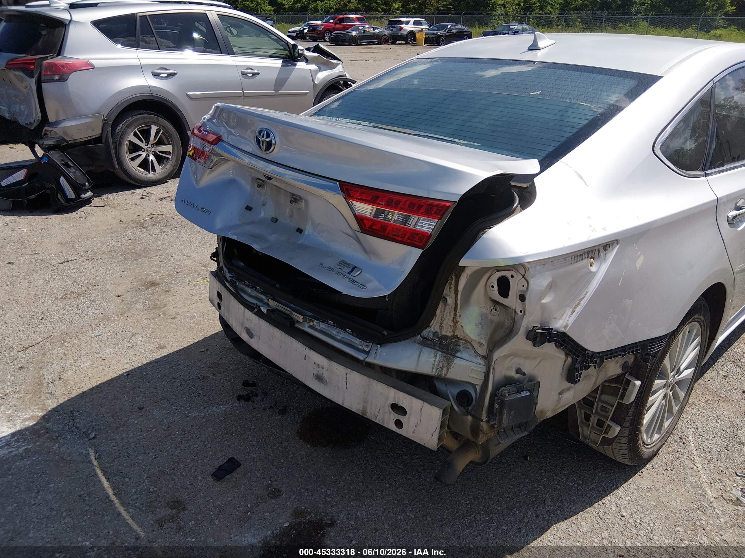2013 Toyota Avalon Hybrid Limited Silver vin: 4T1BD1EBXDU010218