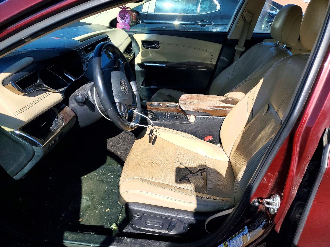 2013 Toyota Avalon Hybrid Maroon vin: 4T1BD1EBXDU011157