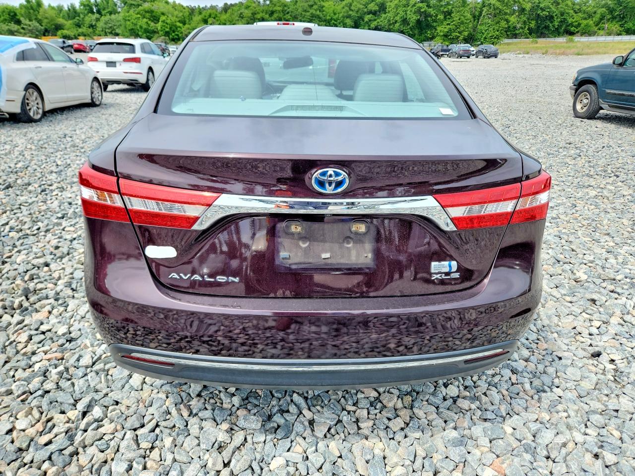 2013 Toyota Avalon Hybrid Xle Touring Burgundy vin: 4T1BD1EBXDU013152