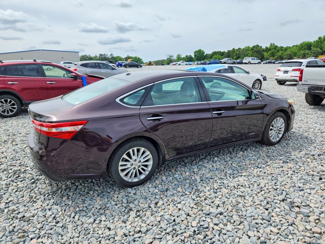 2013 Toyota Avalon Hybrid Xle Touring Burgundy vin: 4T1BD1EBXDU013152