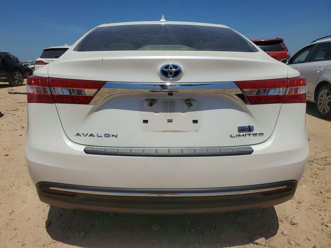 2013 Toyota Avalon Hybrid Limited Белый vin: 4T1BD1EBXDU017184