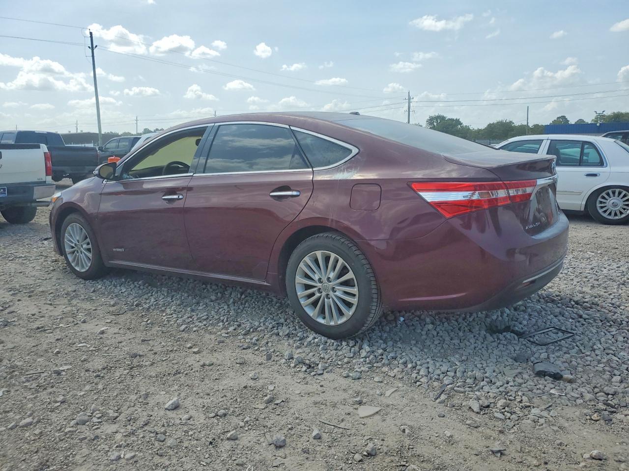 2014 Toyota Avalon Hybrid Xle Premium Red vin: 4T1BD1EBXEU019308