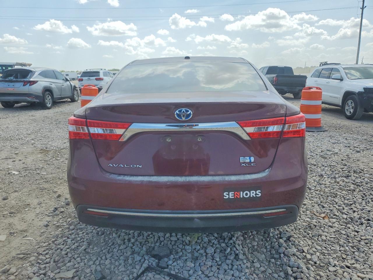 2014 Toyota Avalon Hybrid Xle Premium Red vin: 4T1BD1EBXEU019308