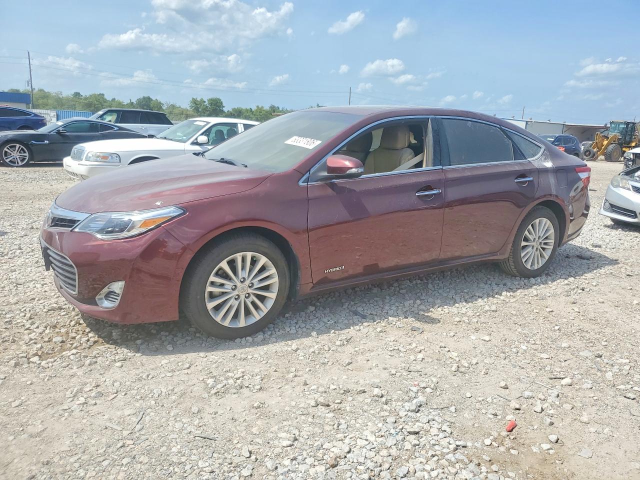 2014 Toyota Avalon Hybrid Xle Premium Red vin: 4T1BD1EBXEU019308