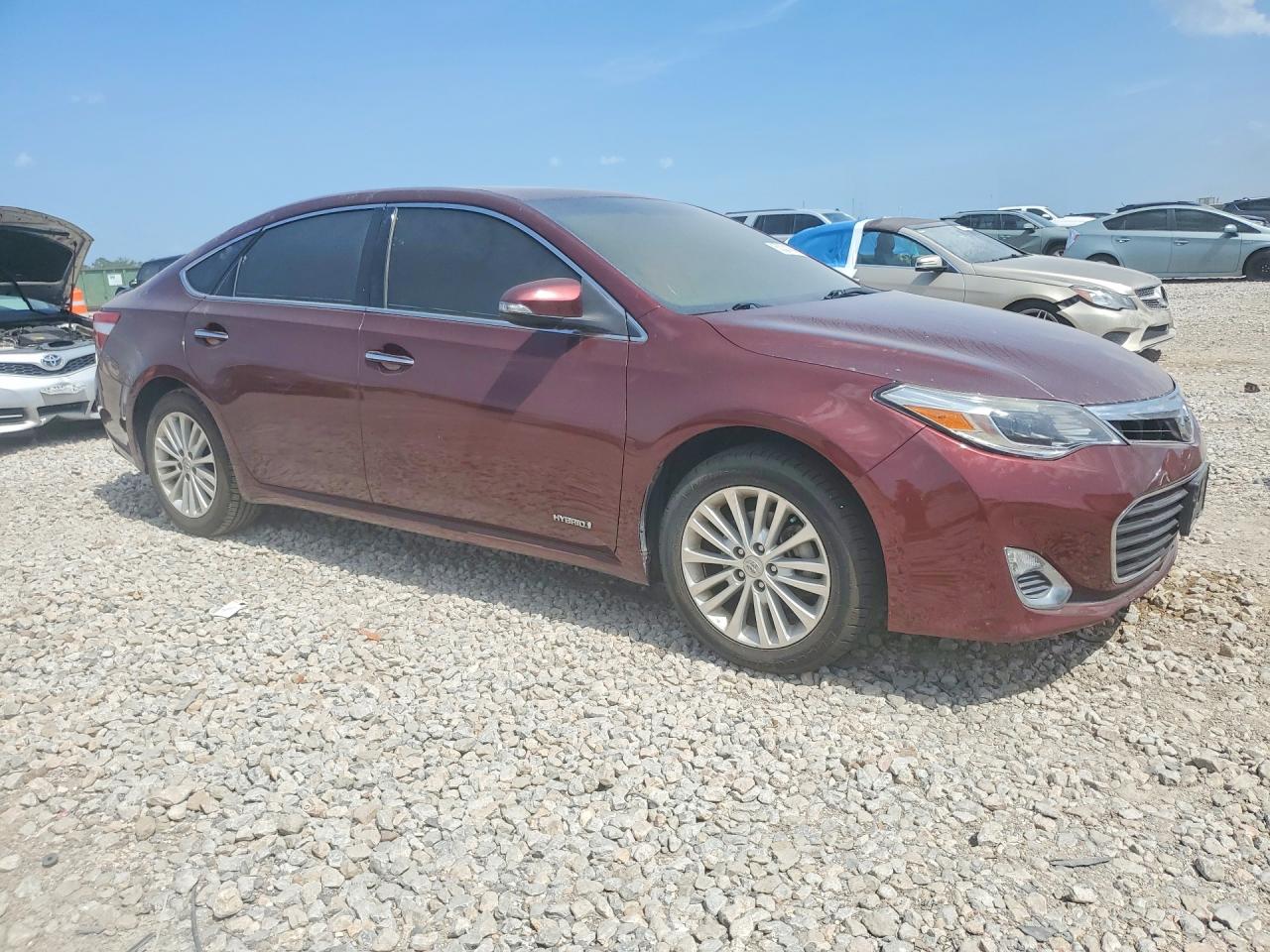 2014 Toyota Avalon Hybrid Xle Premium Red vin: 4T1BD1EBXEU019308