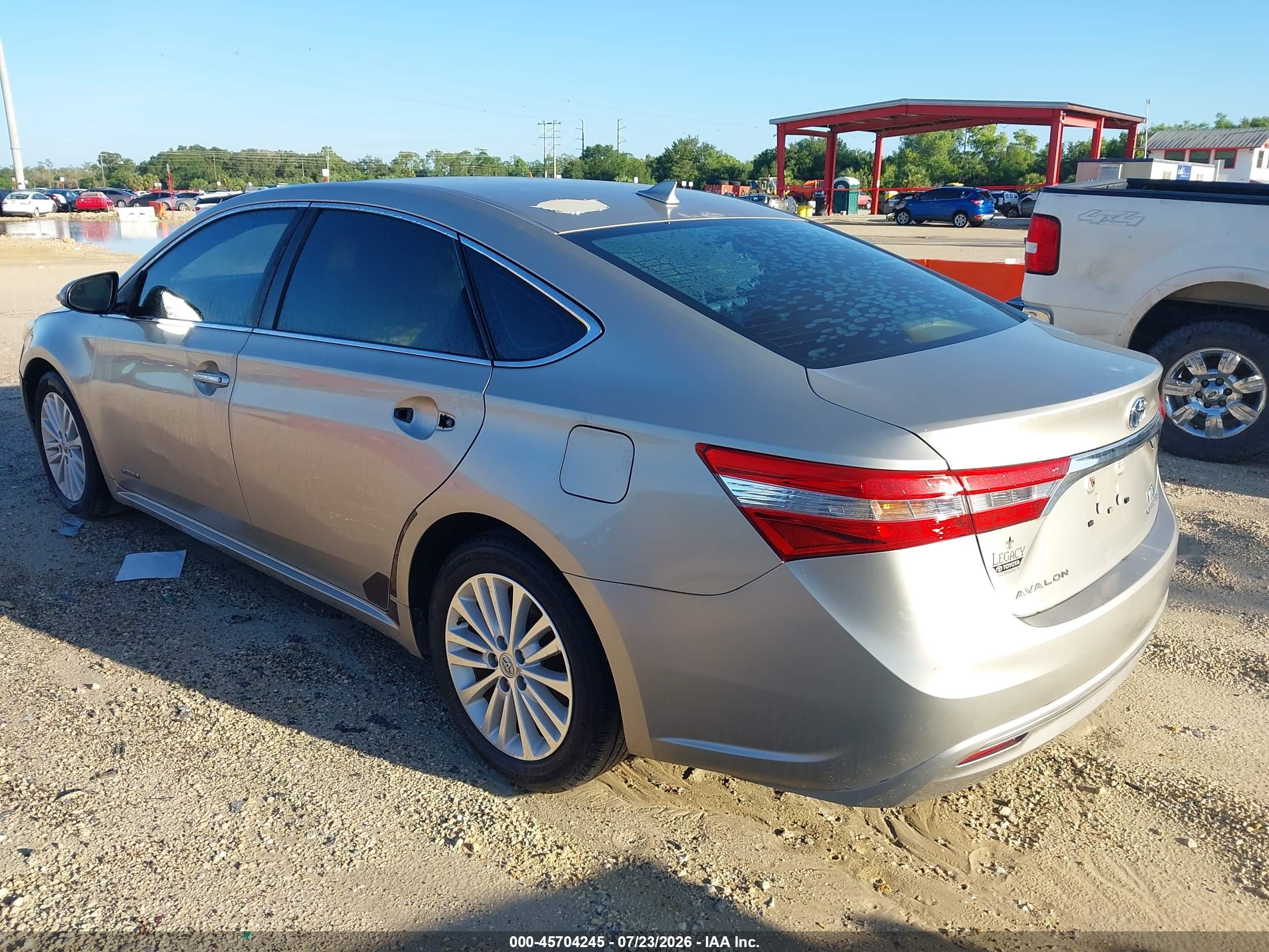 2014 Toyota Avalon Hybrid Limited Tan vin: 4T1BD1EBXEU021009