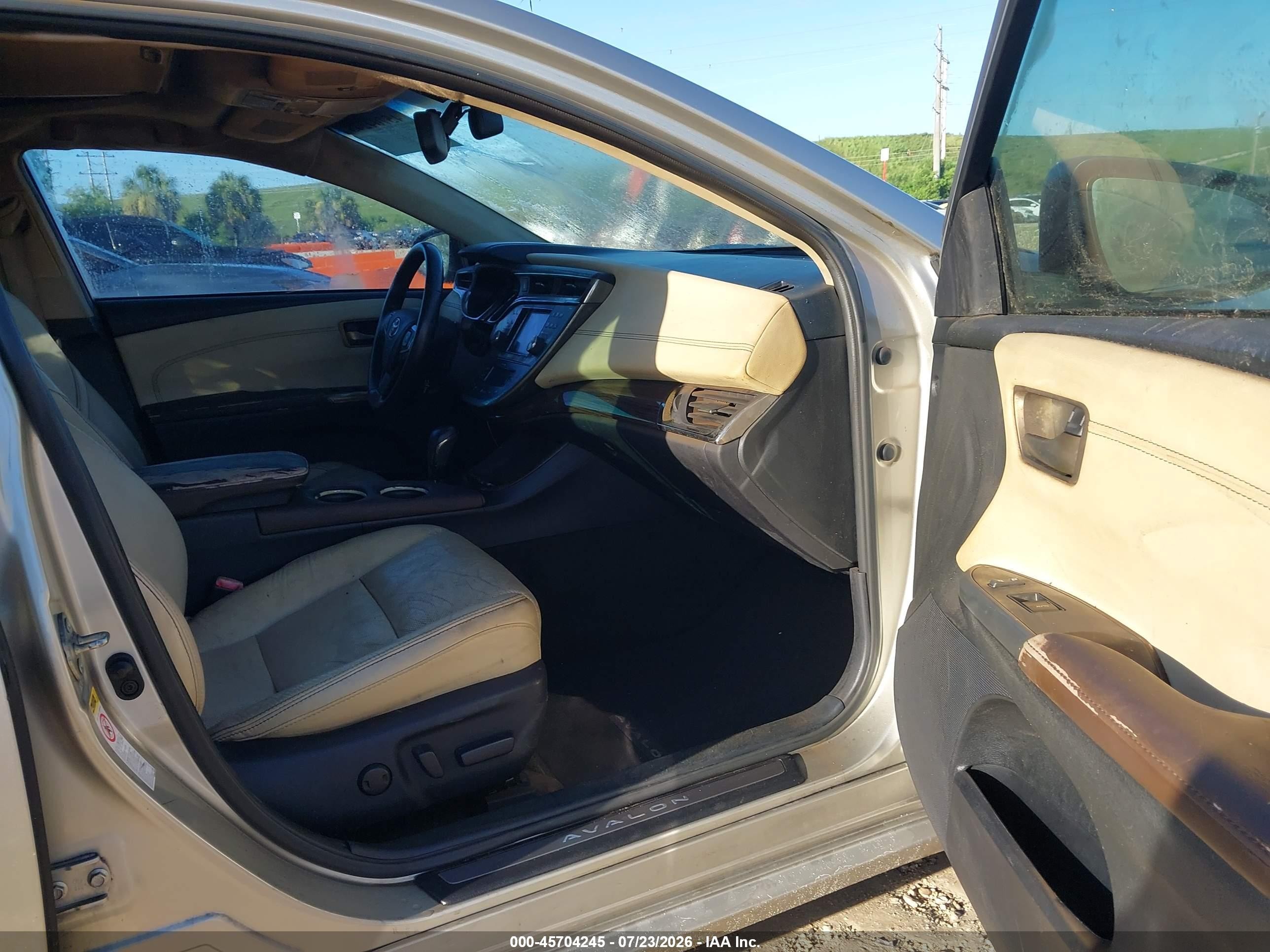 2014 Toyota Avalon Hybrid Limited Tan vin: 4T1BD1EBXEU021009