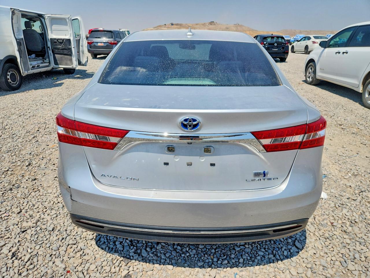 2014 Toyota Avalon Hybrid Limited Silver vin: 4T1BD1EBXEU022175