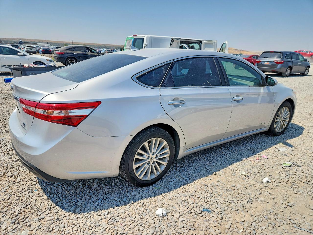 2014 Toyota Avalon Hybrid Limited Silver vin: 4T1BD1EBXEU022175