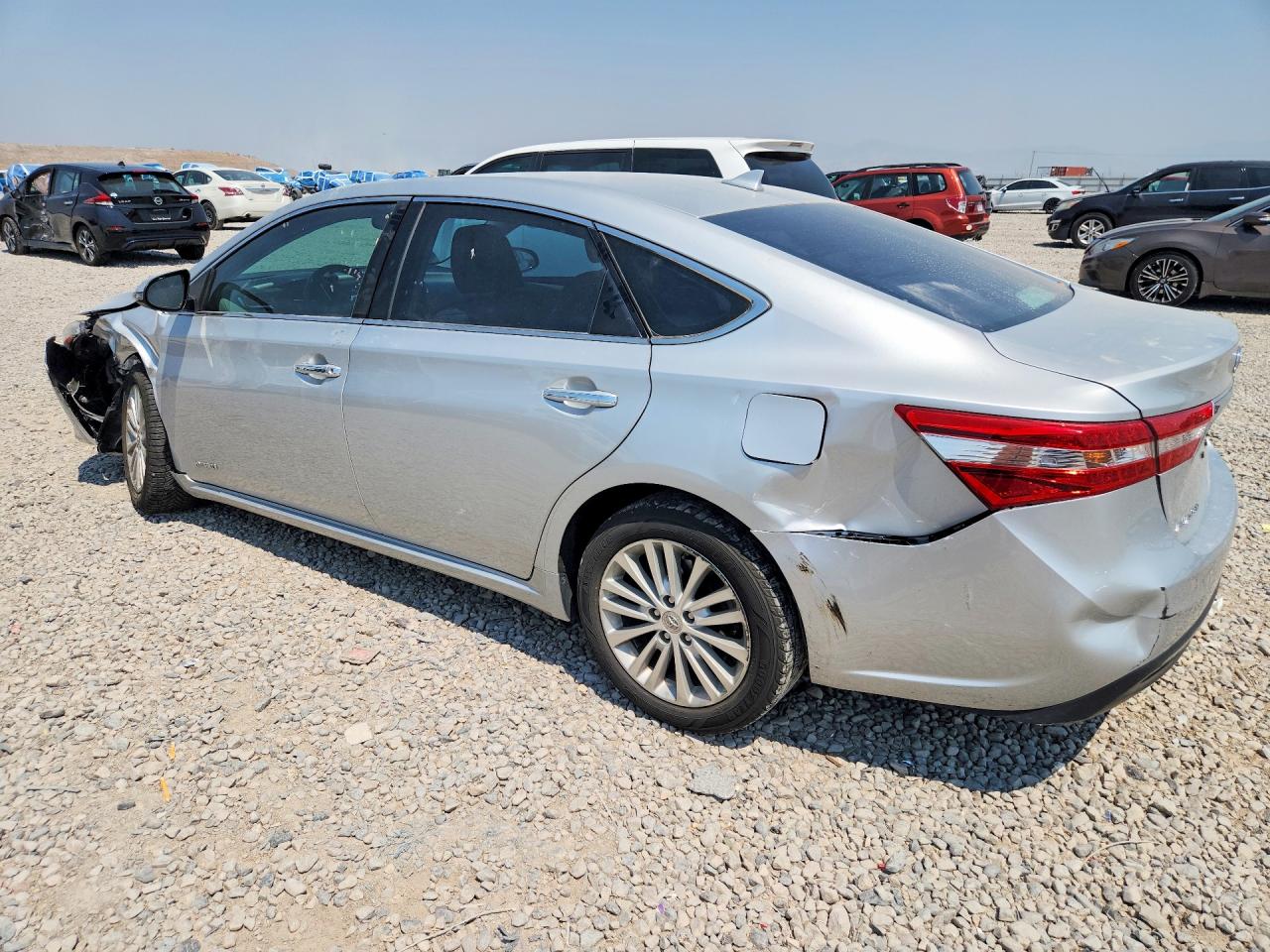 2014 Toyota Avalon Hybrid Limited Silver vin: 4T1BD1EBXEU022175
