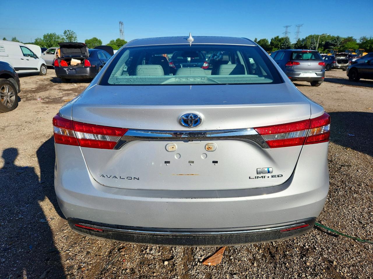 2014 Toyota Avalon Hybrid Limited Silver vin: 4T1BD1EBXEU024086