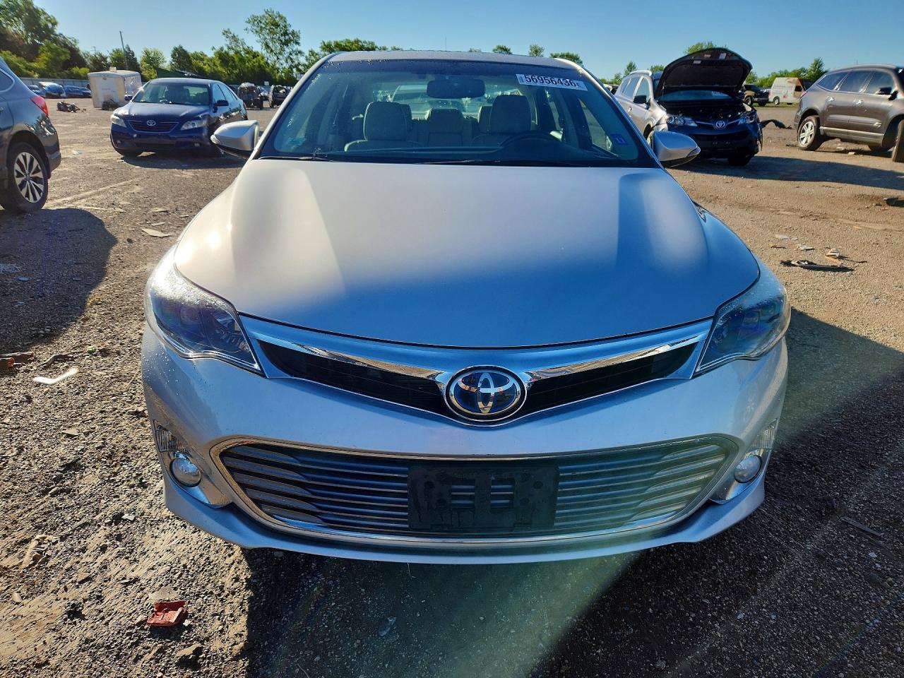 2014 Toyota Avalon Hybrid Limited Silver vin: 4T1BD1EBXEU024086