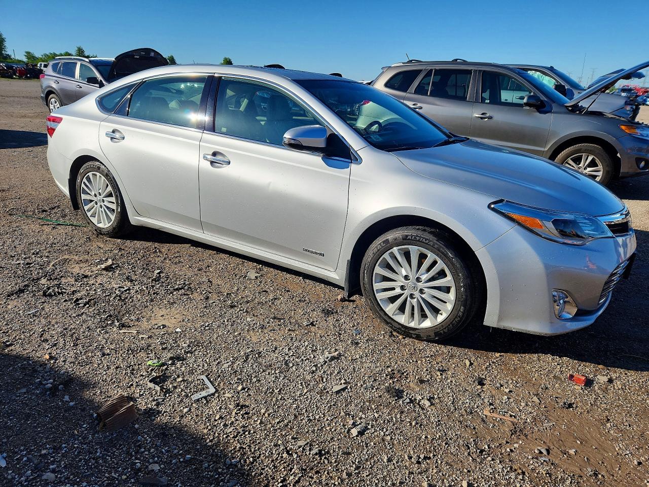 2014 Toyota Avalon Hybrid Limited Silver vin: 4T1BD1EBXEU024086