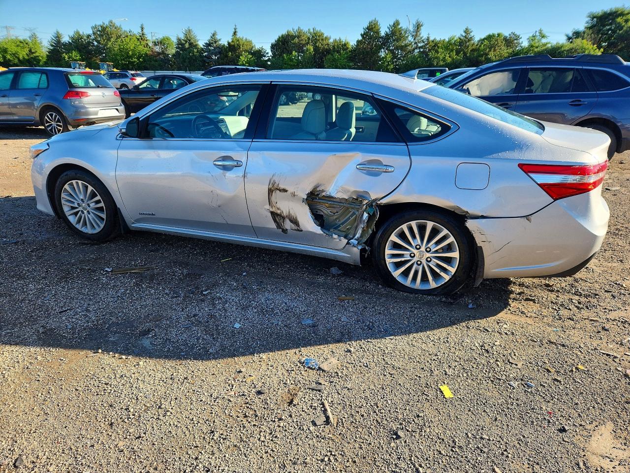 2014 Toyota Avalon Hybrid Limited Silver vin: 4T1BD1EBXEU024086