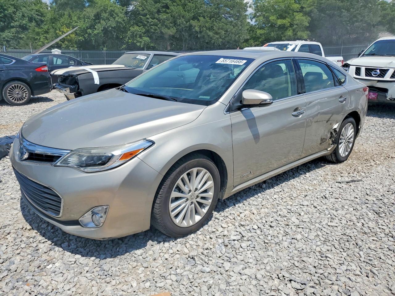 2014 Toyota Avalon Hybrid Limited Beige vin: 4T1BD1EBXEU030177