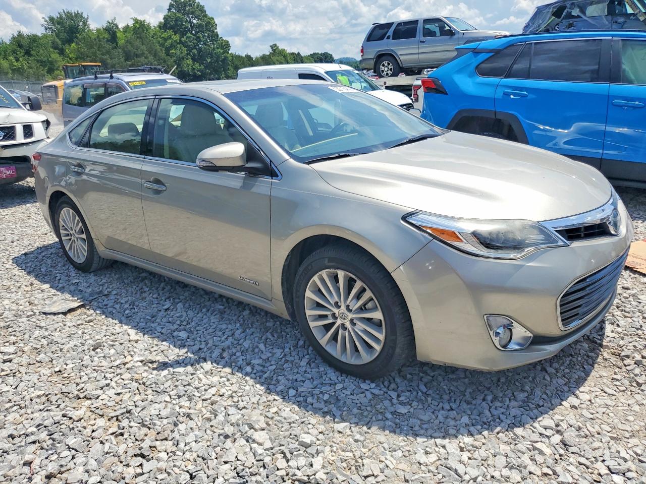 2014 Toyota Avalon Hybrid Limited Beige vin: 4T1BD1EBXEU030177