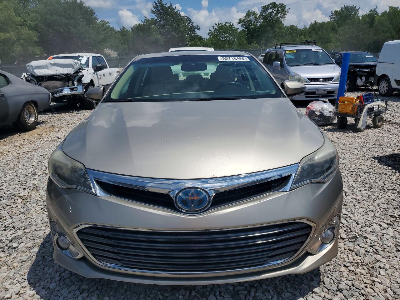2014 Toyota Avalon Hybrid Limited Beige vin: 4T1BD1EBXEU030177