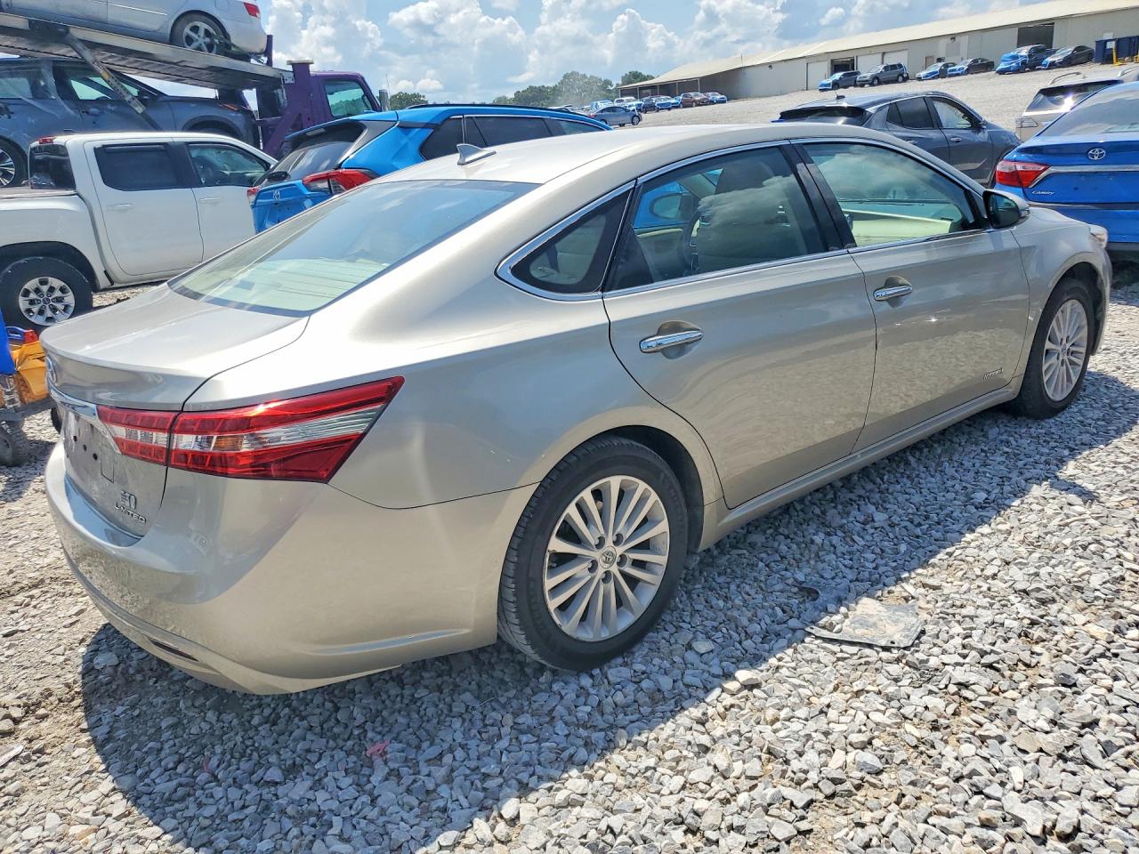 2014 Toyota Avalon Hybrid Limited Beige vin: 4T1BD1EBXEU030177