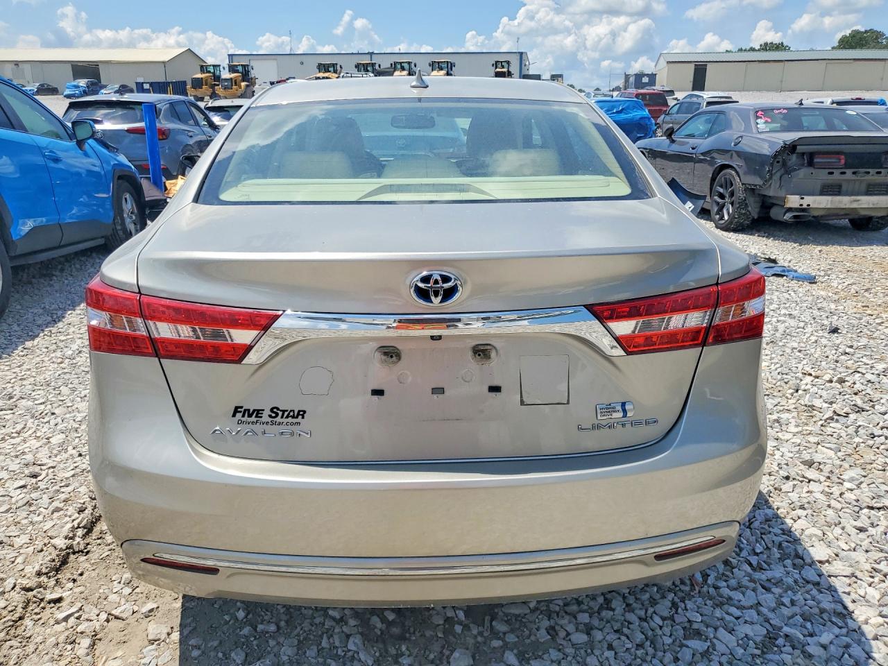 2014 Toyota Avalon Hybrid Limited Beige vin: 4T1BD1EBXEU030177