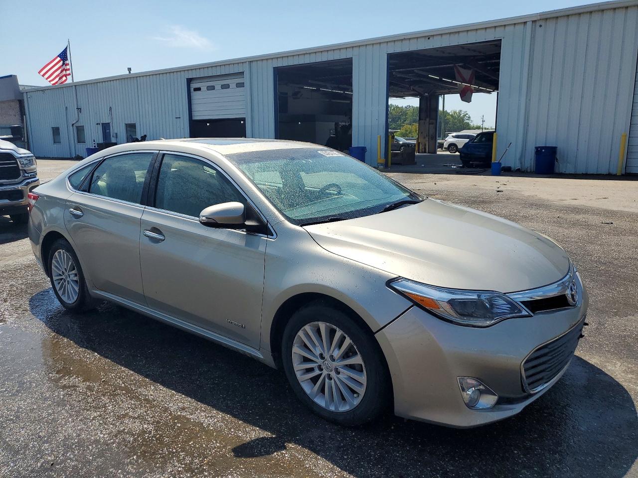 2014 Toyota Avalon Hybrid Limited Tan vin: 4T1BD1EBXEU034777