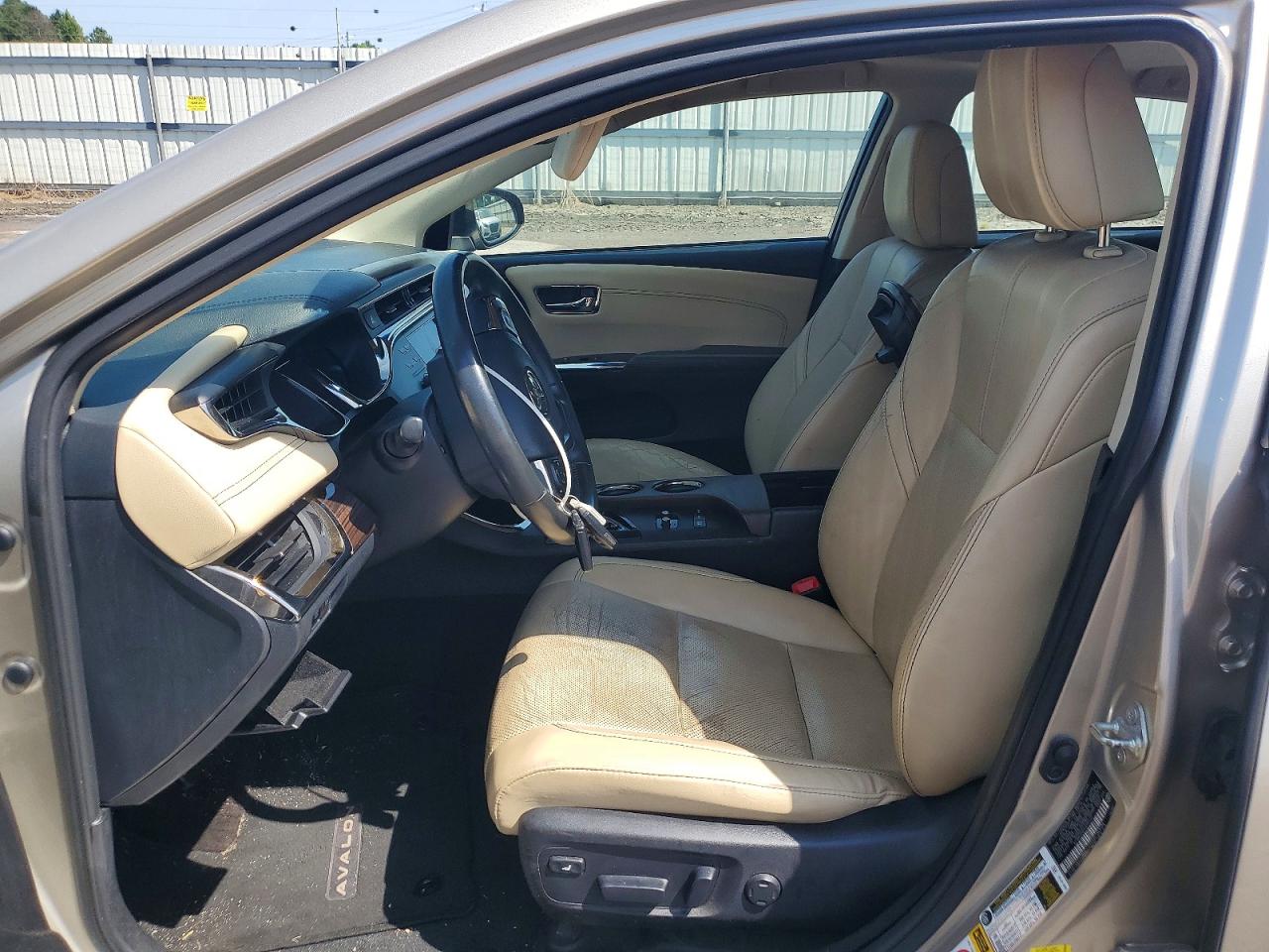 2014 Toyota Avalon Hybrid Limited Tan vin: 4T1BD1EBXEU034777