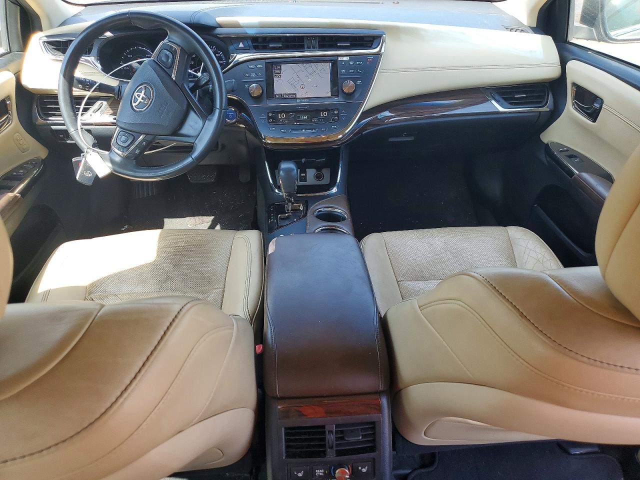 2014 Toyota Avalon Hybrid Limited Tan vin: 4T1BD1EBXEU034777