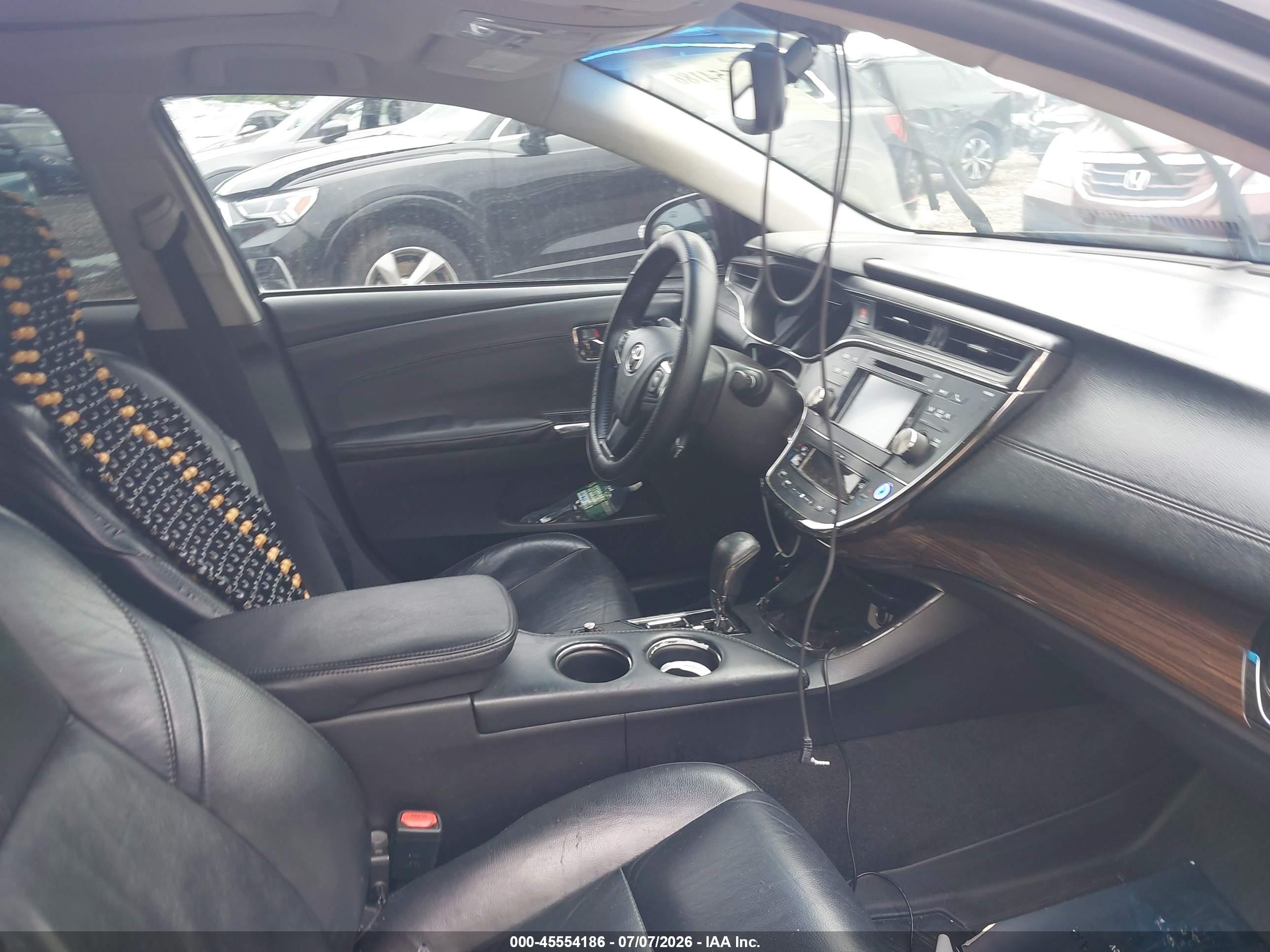 2015 Toyota Avalon Hybrid Xle Premium Black vin: 4T1BD1EBXFU037454