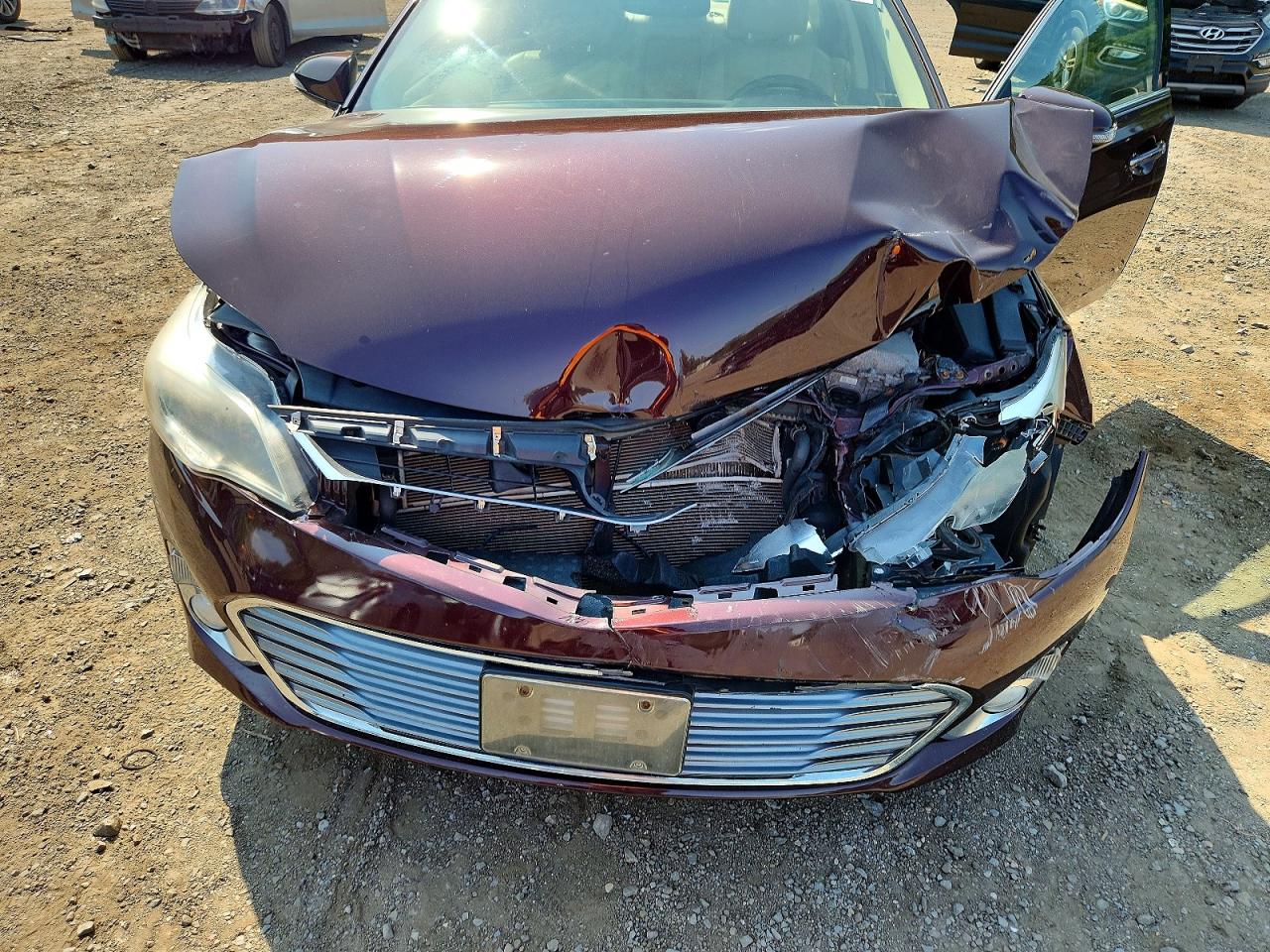 2015 Toyota Avalon Hybrid Xle Touring Burgundy vin: 4T1BD1EBXFU038023