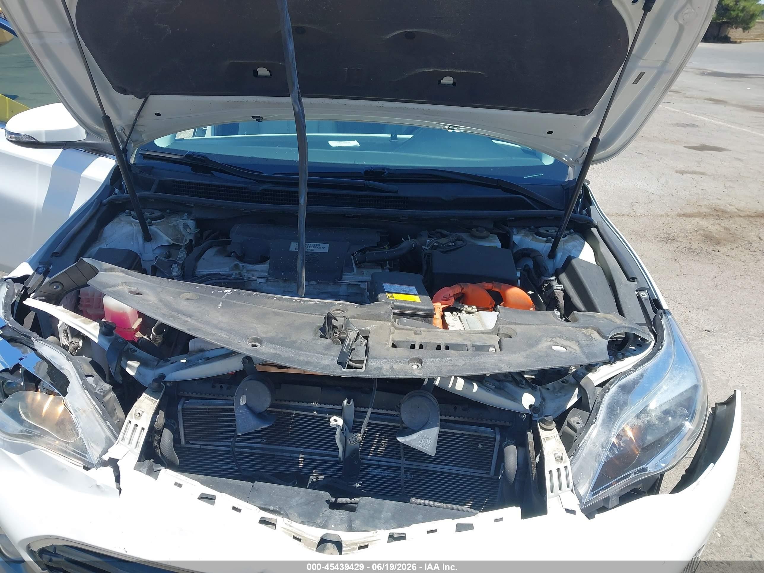2015 Toyota Avalon Hybrid Xle Touring Белый vin: 4T1BD1EBXFU042850