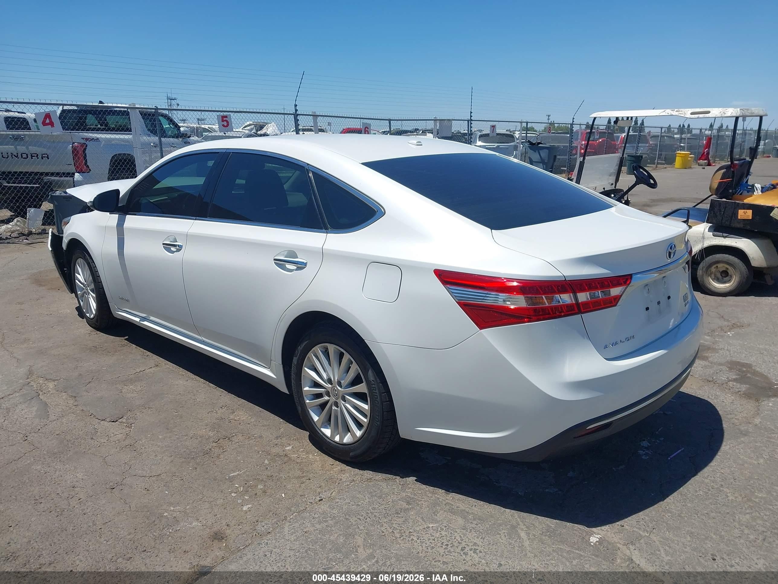2015 Toyota Avalon Hybrid Xle Touring Белый vin: 4T1BD1EBXFU042850