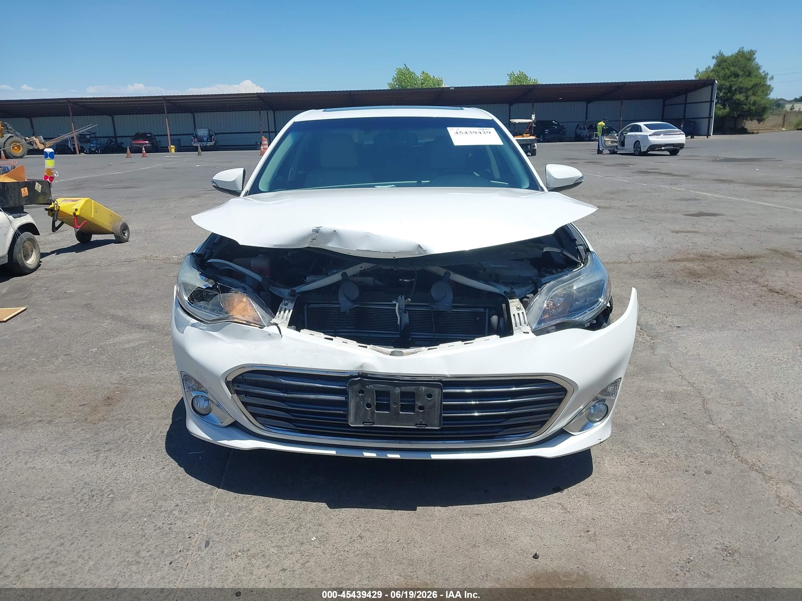 2015 Toyota Avalon Hybrid Xle Touring Белый vin: 4T1BD1EBXFU042850
