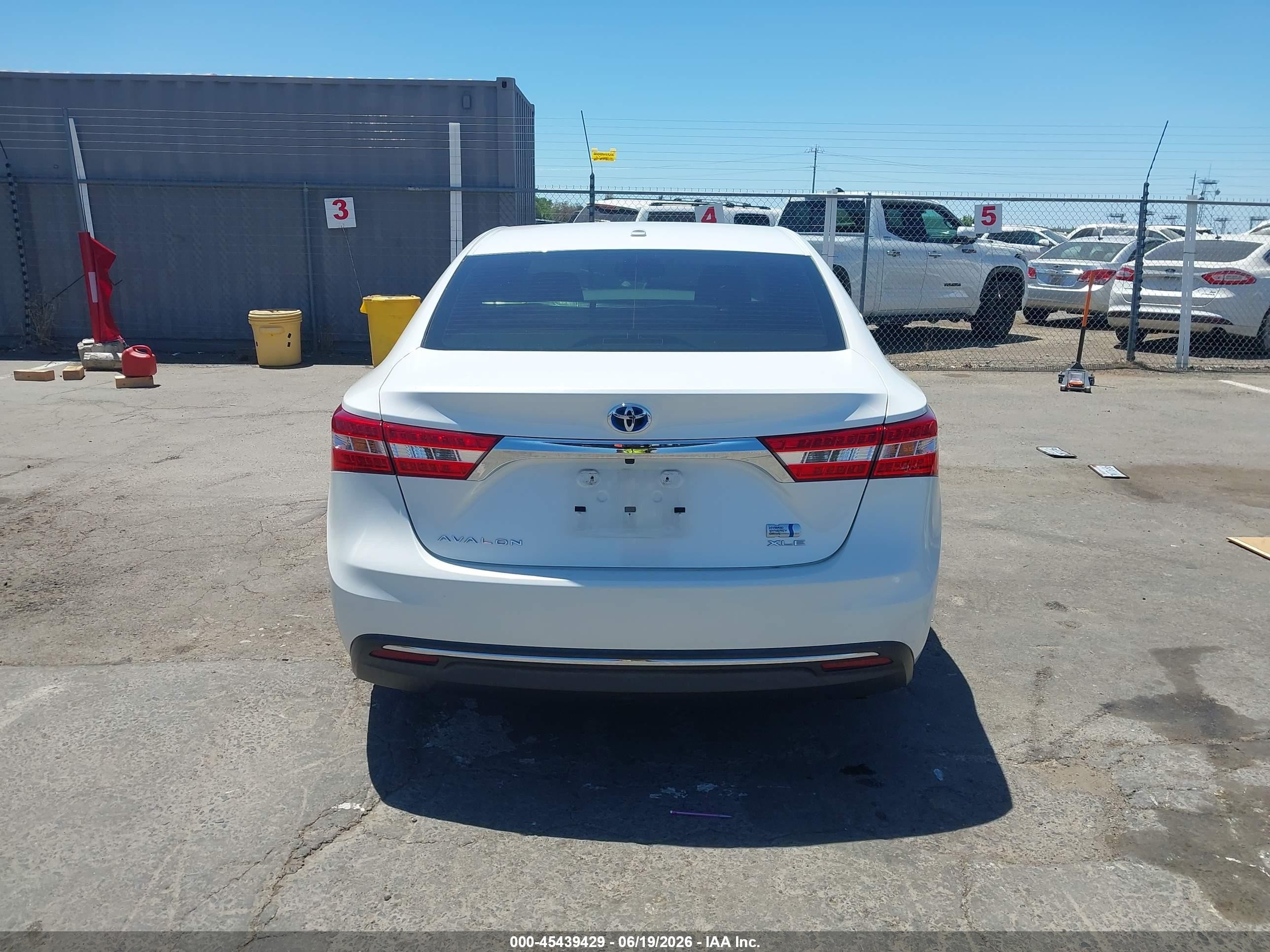 2015 Toyota Avalon Hybrid Xle Touring Белый vin: 4T1BD1EBXFU042850
