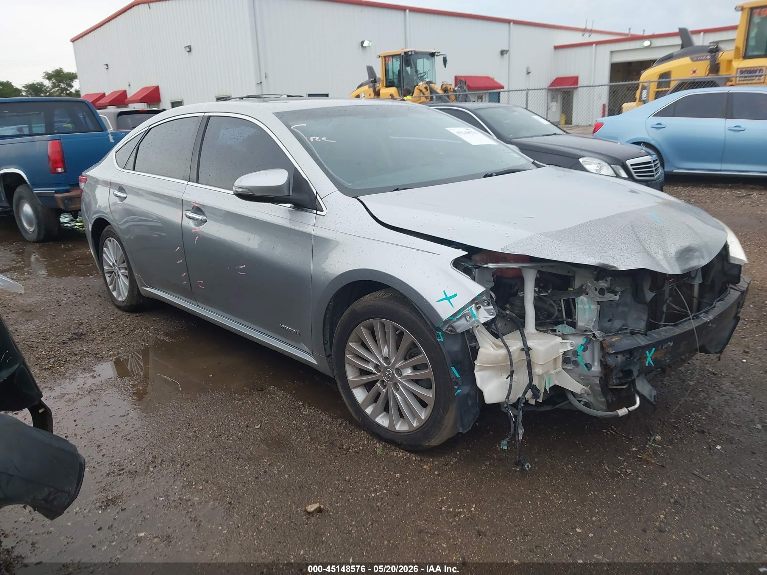 2015 Toyota Avalon Hybrid Limited/xle Premium/xle Touring Silver vin: 4T1BD1EBXFU043321