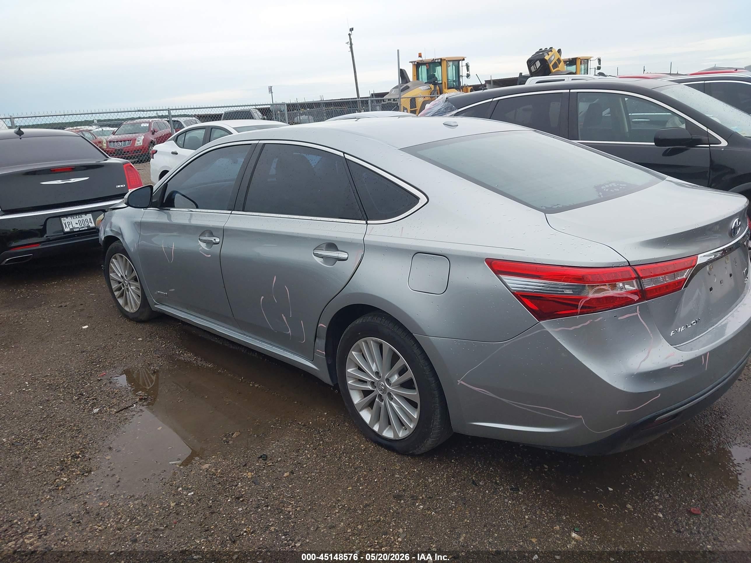 2015 Toyota Avalon Hybrid Limited/xle Premium/xle Touring Silver vin: 4T1BD1EBXFU043321