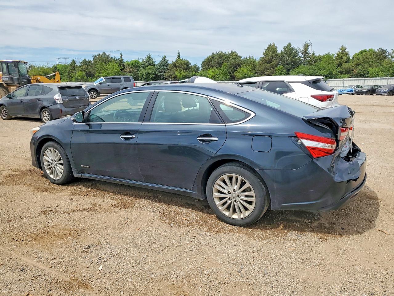 2015 Toyota Avalon Hybrid Xle Touring Синий vin: 4T1BD1EBXFU045313