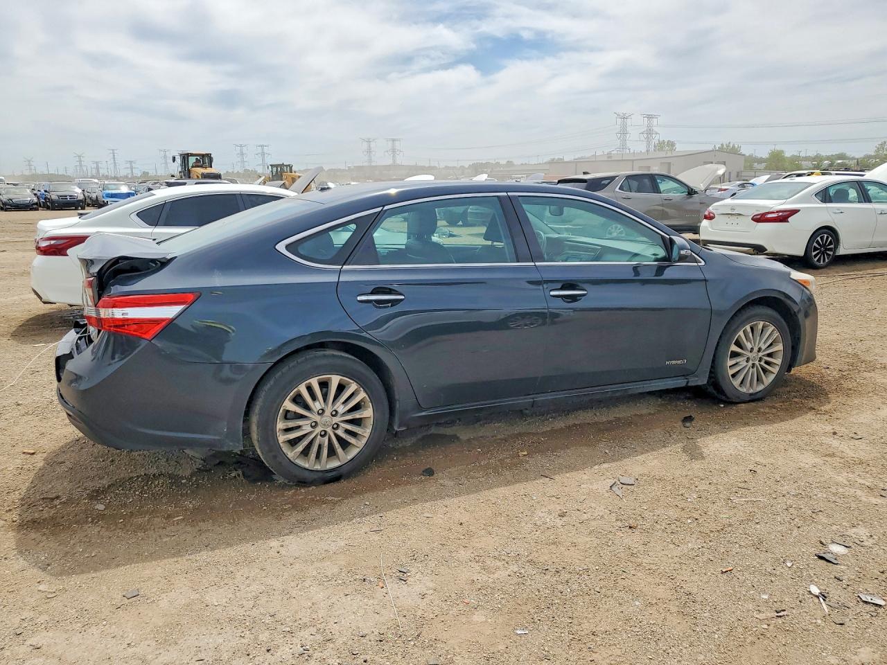2015 Toyota Avalon Hybrid Xle Touring Синий vin: 4T1BD1EBXFU045313