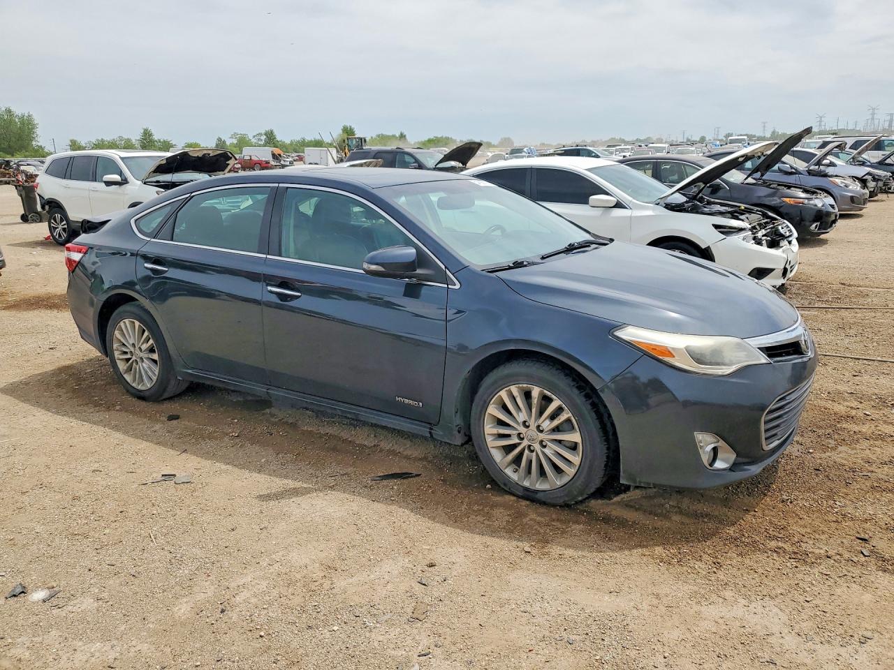 2015 Toyota Avalon Hybrid Xle Touring Синий vin: 4T1BD1EBXFU045313