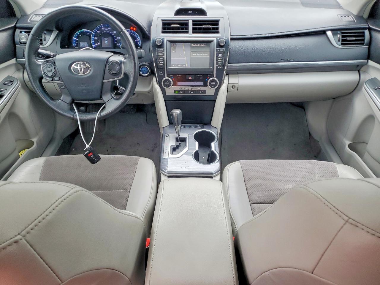 2012 Toyota Camry Hybrid Xle Gray vin: 4T1BD1FK0CU006465